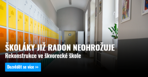 Zdraví našich školáků již neohrožuje nebezpečný radon 1