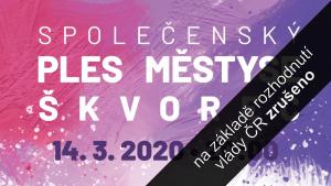 Informace - Ples městyse Škvorec 1